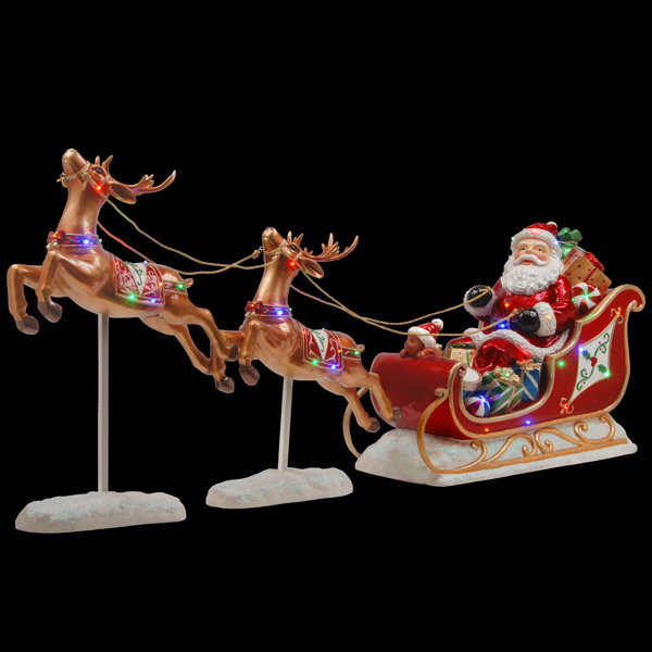 Large Outdoor Santa Sleigh Wayfair.ca